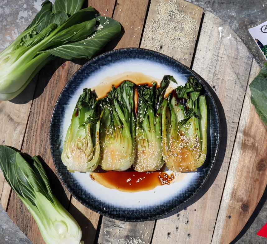 M. SHANGHAI PAKSOI ON THE BBQ