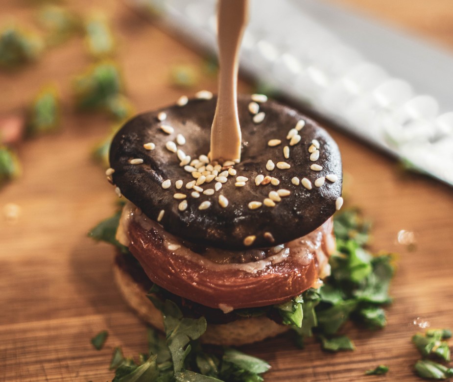 MINI MUSHROOM BURGER
